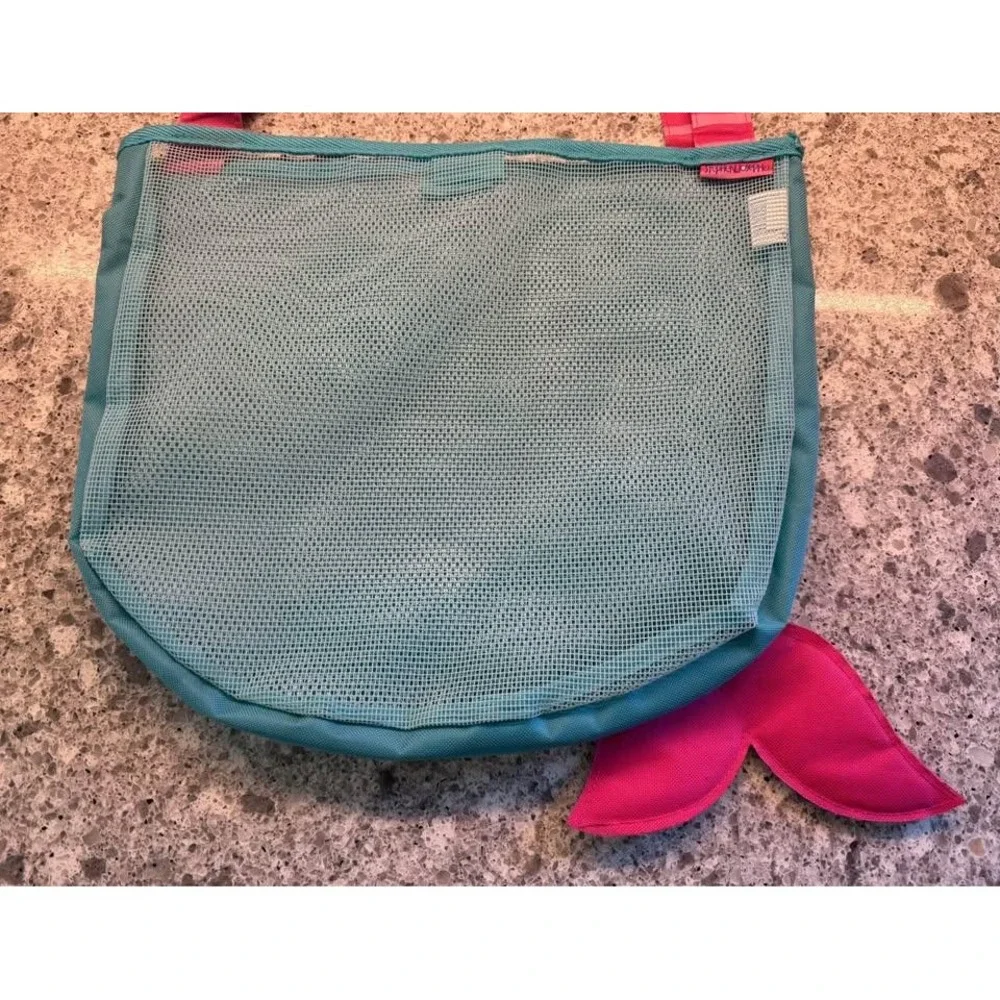 Stephen Joseph Kids Mermaid Beach Travel Mesh‎ Tote Bag